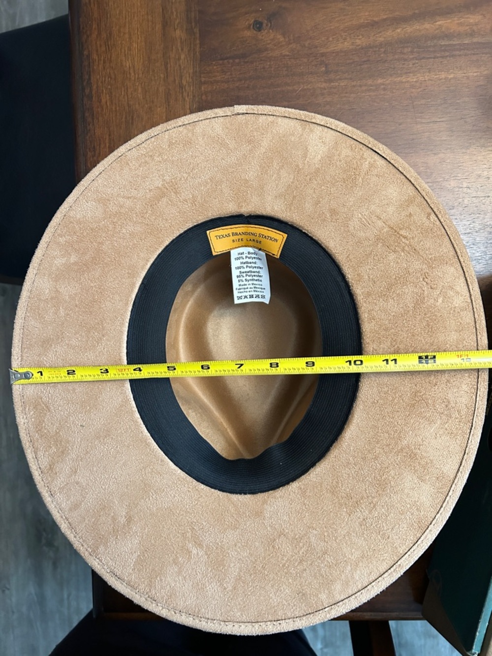 Texas Branding Station Ranch Western Hat in Tan - Unisex - Picture 4 of 6